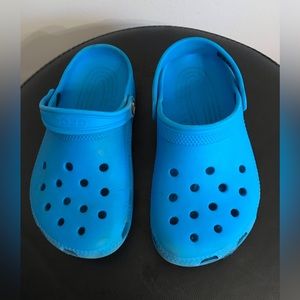 Crocs Teal Kids Junior Clogs
